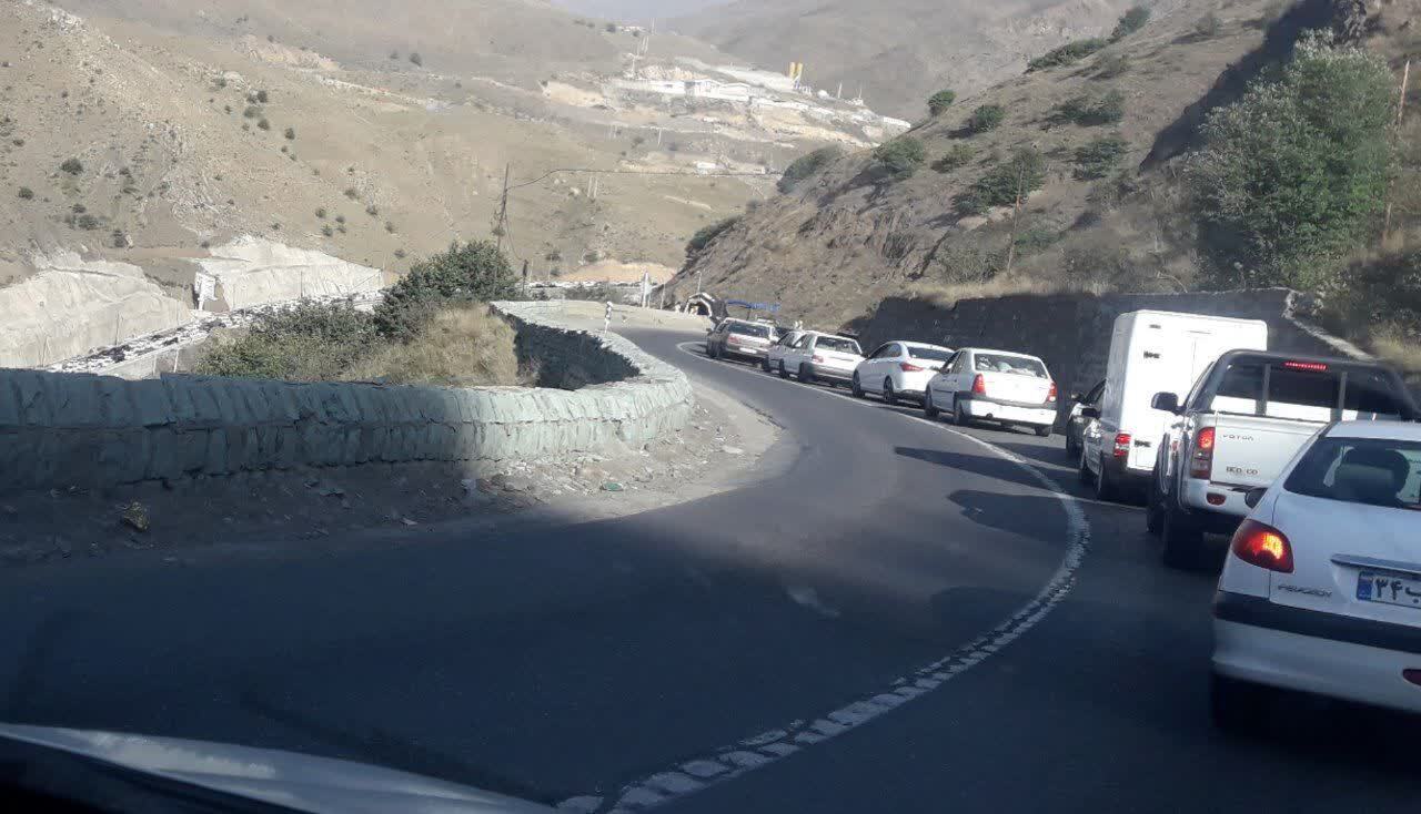 نمایی از ازدحام جمعیت و شلوغی