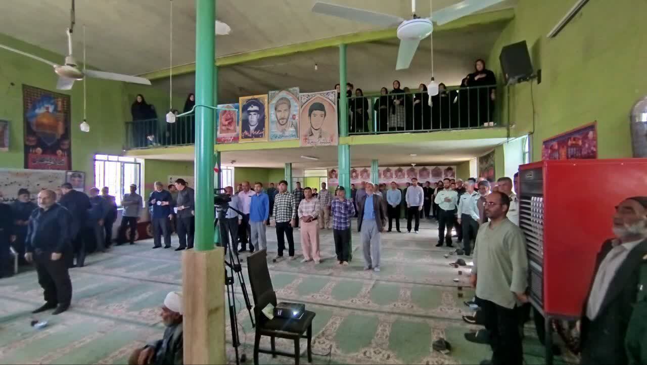 برگزاری مراسم گرامیداشت سرباز وطن و مدافع امنیت شهید