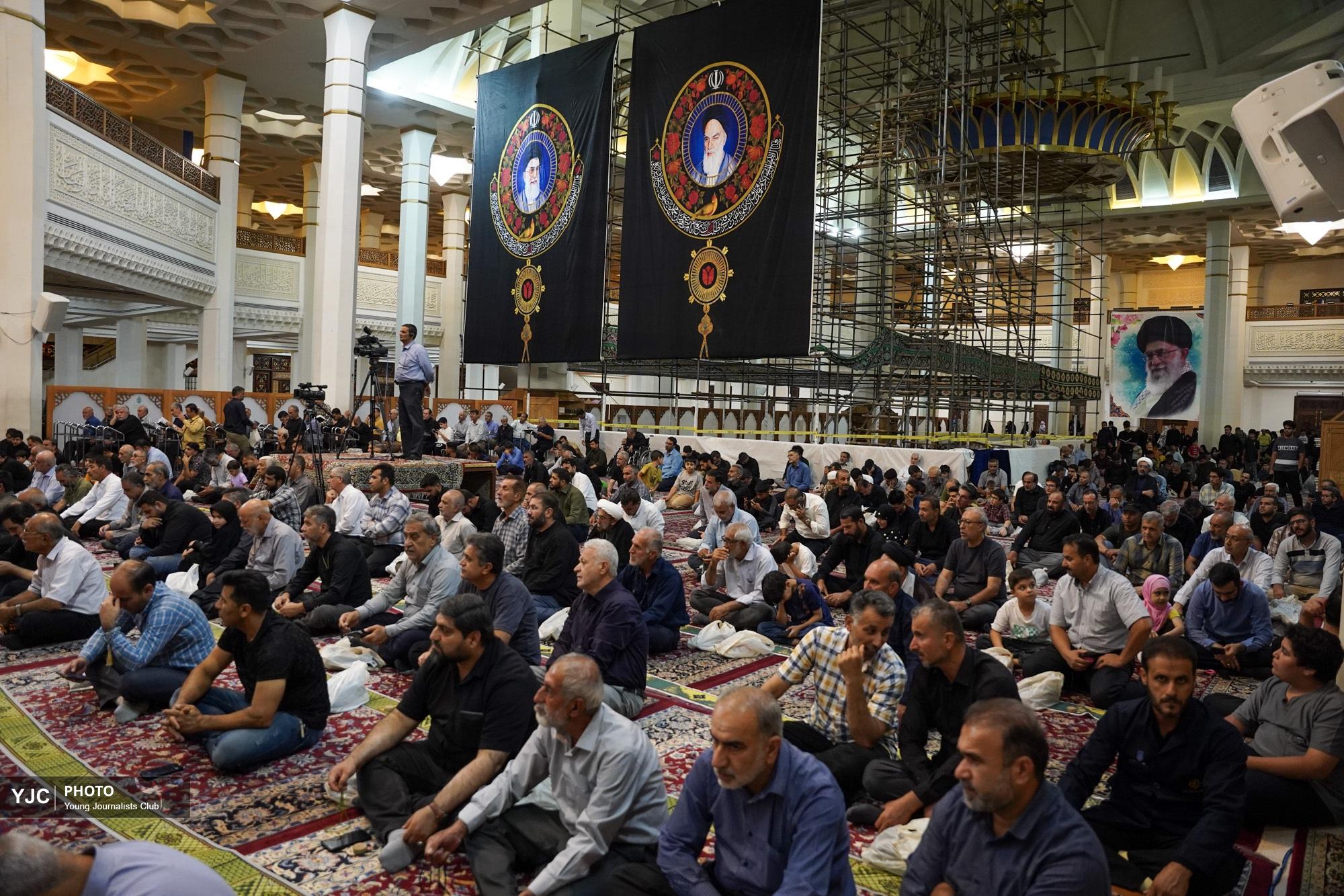 مراسم بزرگداشت شهدای اقتدار و رحلت آیت‌الله موحد و سردار غیب‌پرور + فیلم و تصاویر