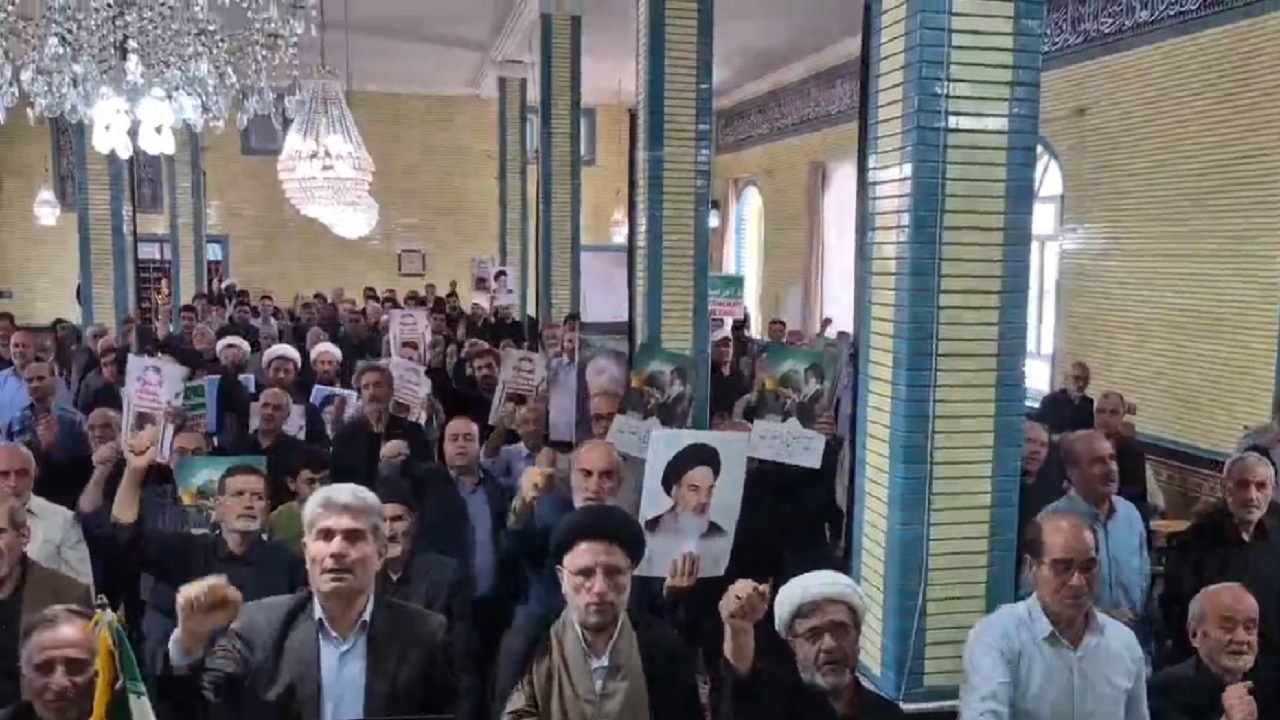 راهپیمایی مردم آذربایجان شرقی در حمایت از مردم غزه
