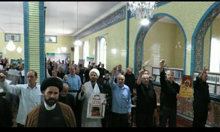 برگزاری مراسم جمعه های خشم و نصر در هریس