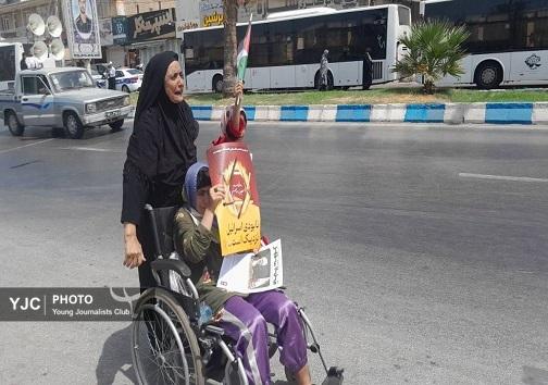 گزارش تصویری از راهپیمایی جمعه های خشم ونصر در بندرعباس