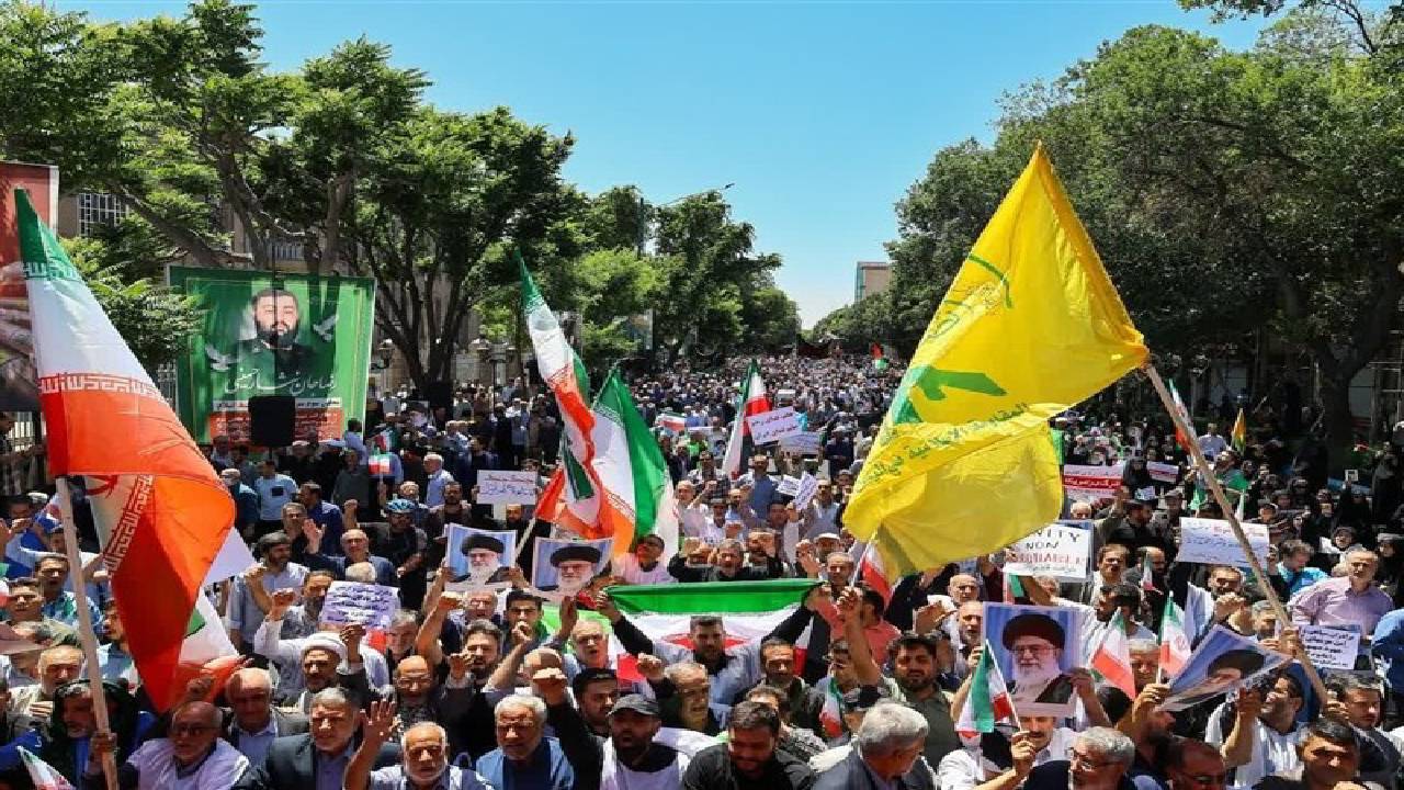 حمایت مردم ایران از کودکان مظلوم فلسطین در جمعه‌های خشم و نصر