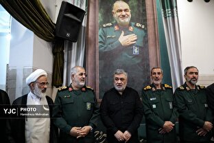 مراسم بزرگداشت چهلمین روز شهادت سپهبد حسین سلامی
