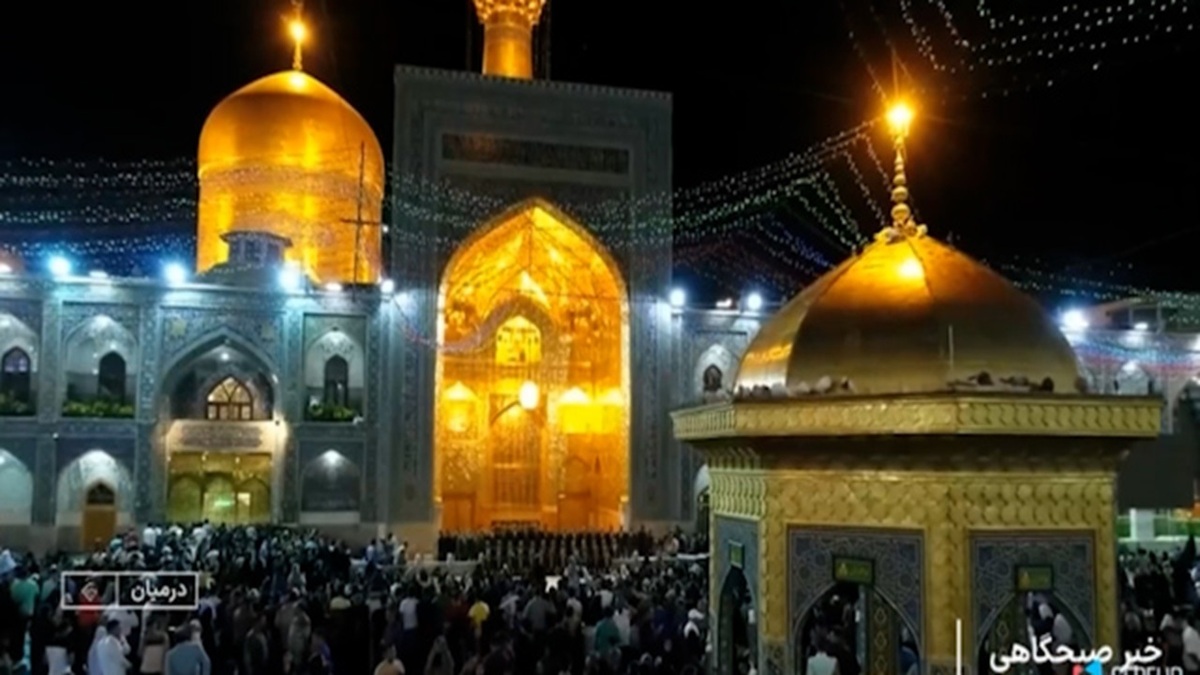 ورود حدود ۴ میلیون زائر به مشهد + فیلم