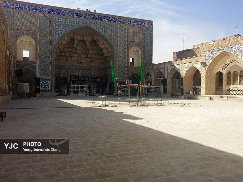 قاب&zwnj;هایی از شکوه مسجد جامع قم