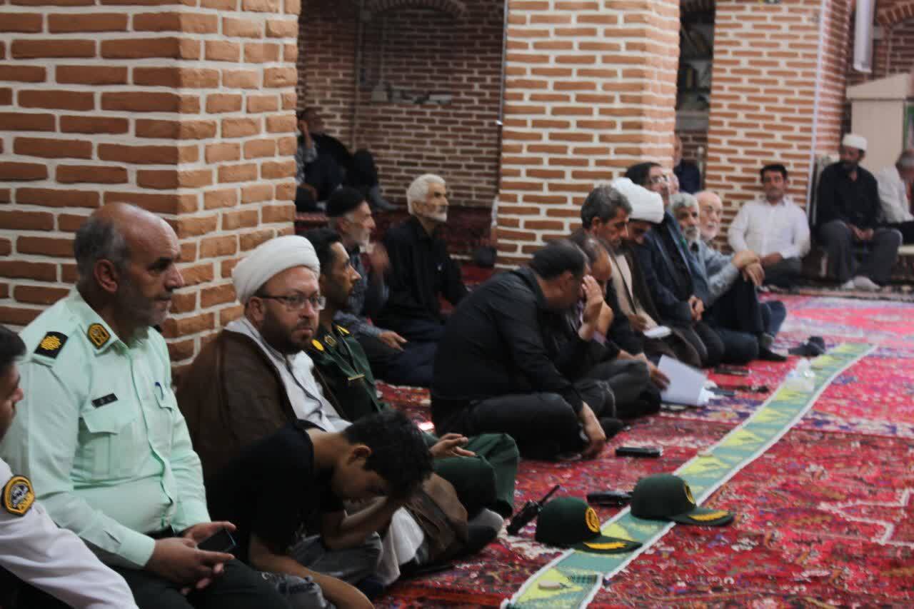 برگزاری مراسم گرامیداشت چهلم شهدای اقتدار در مسجد جامع شهر تسوج برگزاری مراسم گرامیداشت چهلم شهدای اقتدار در مسجد جامع شهر تسوج