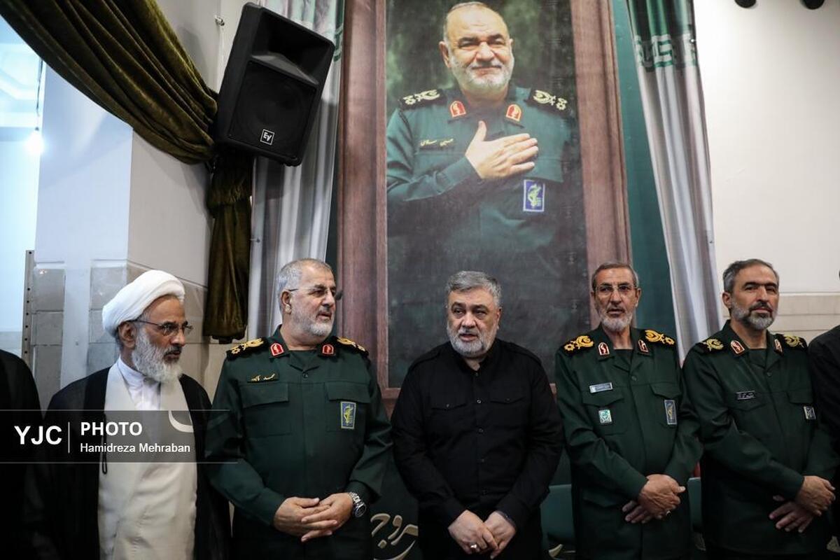 مراسم چهلمین روز شهادت سردار شهید غلامعلی رشید