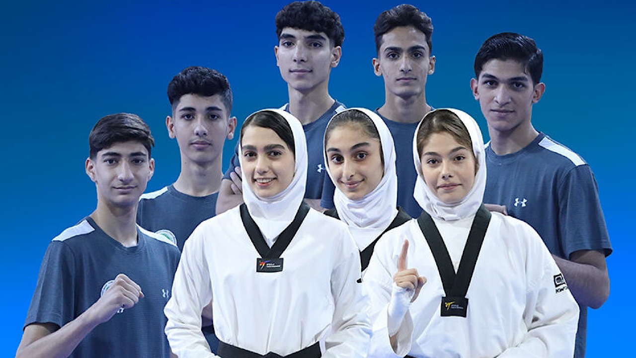 نایب قهرمانی آینده‌سازان تکواندو ایران در قاره کهن