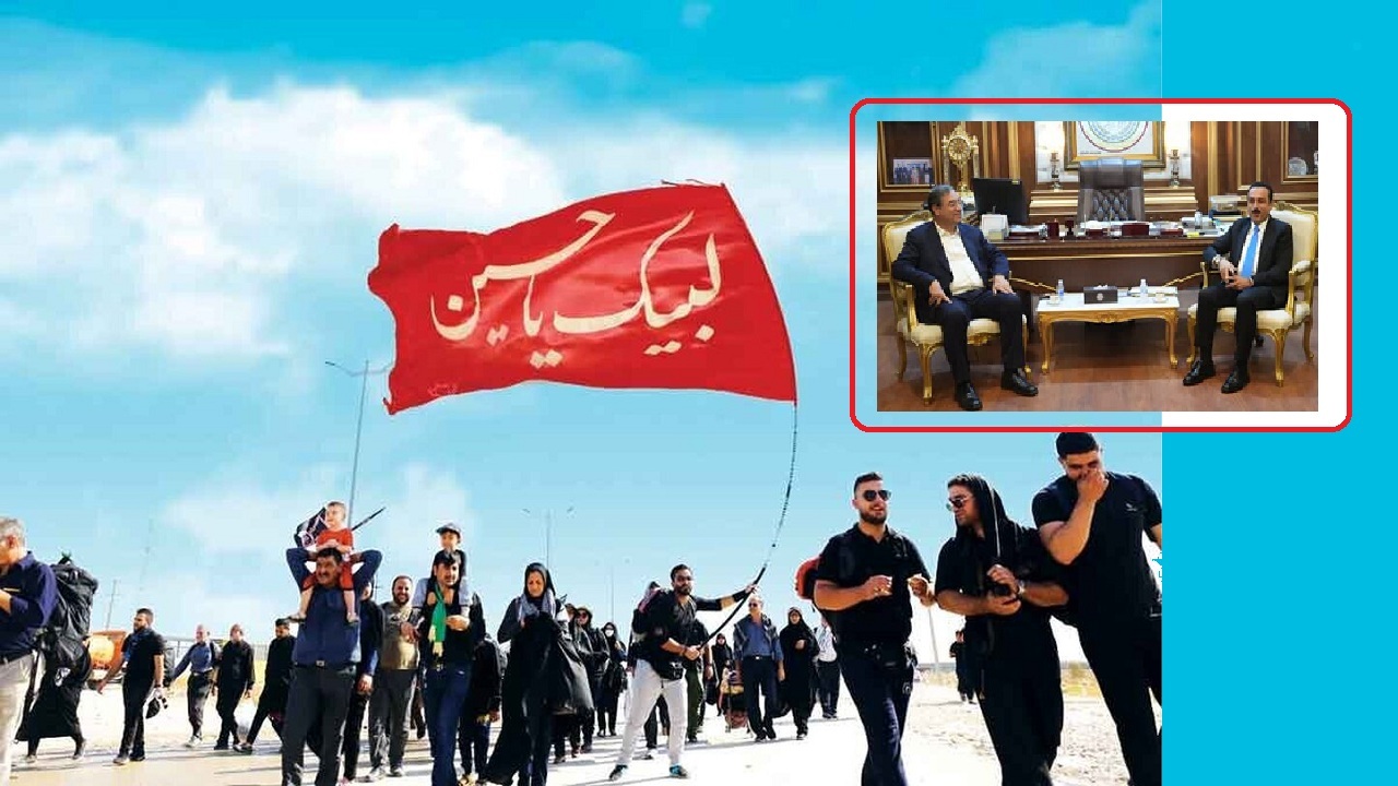 حمل‌ونقل رایگان زائران اربعین از مرز تمرچین تا اربیل