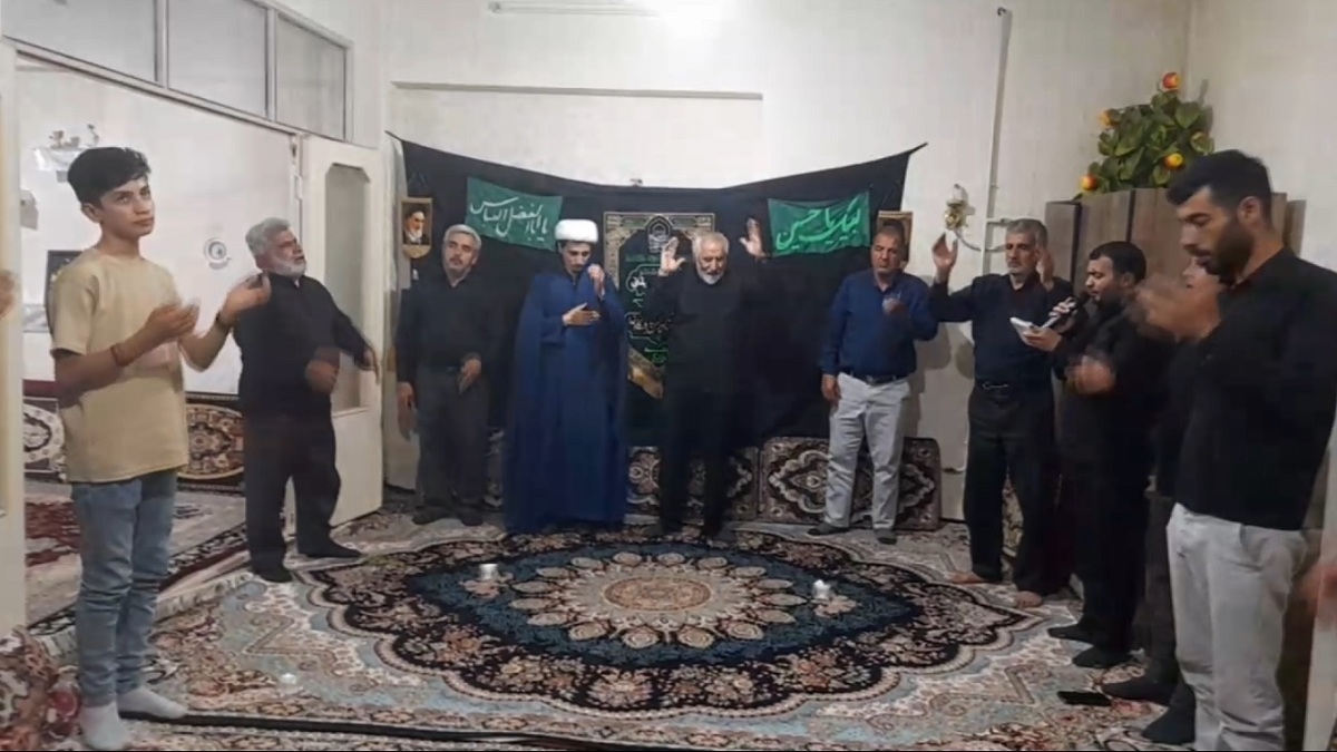 باشگاه خبرنگاران -برپایی روضه‌ خانگی در شهرک یحیی آباد+ فیلم