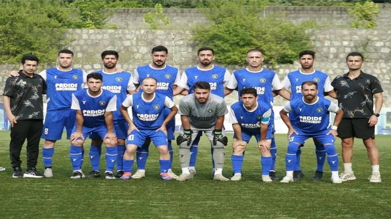 پدیده چالوس با ۳ برد و بدون گل خورده در صدر جدول لیگ برتر فوتبال مازندران + فیلم