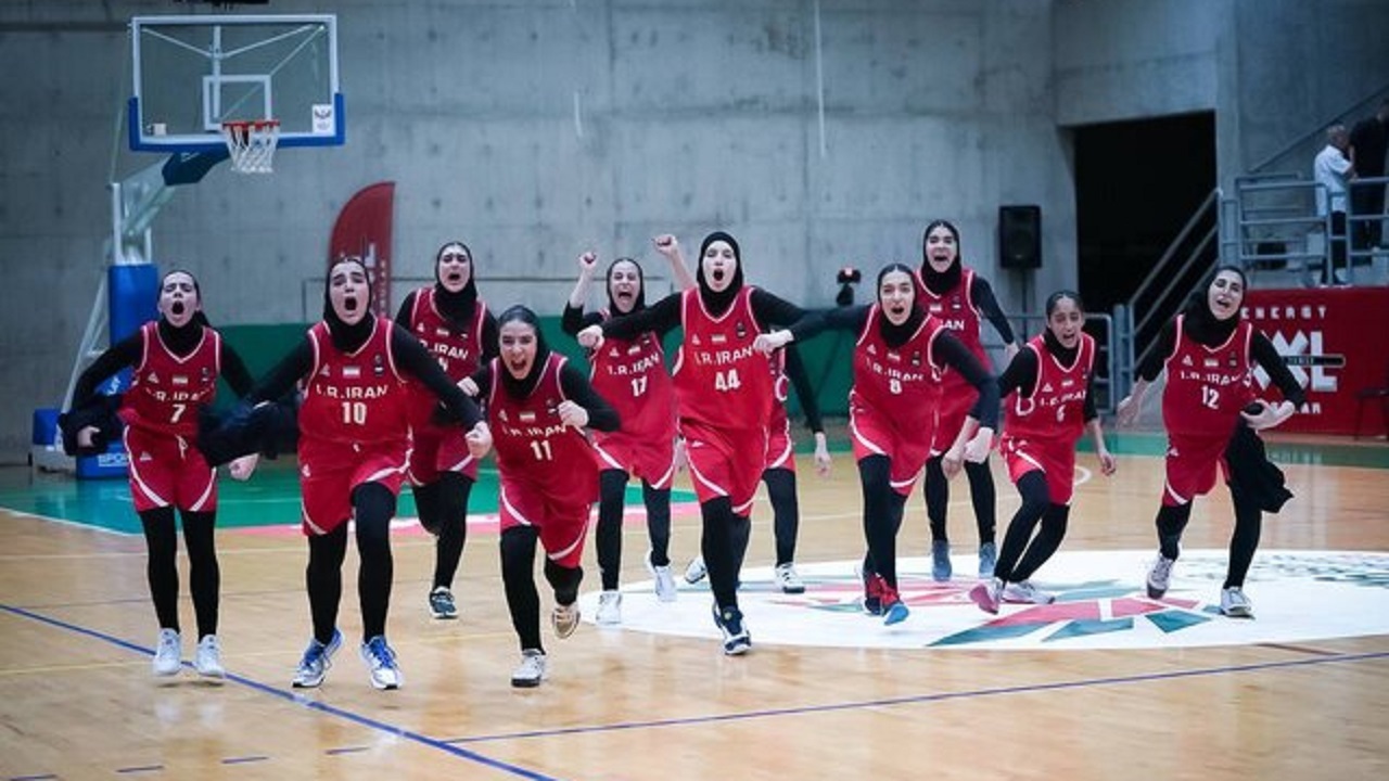دومین برد دختران بسکتبال ایران در غرب آسیا و صعود به فینال