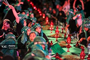 بزرگترین سفره حضرت رقیه (س) در میدان امام حسین (ع)