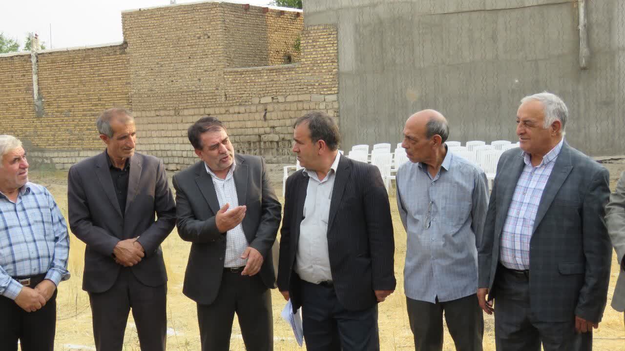 کلنگ زنی مدرسه استثنایی