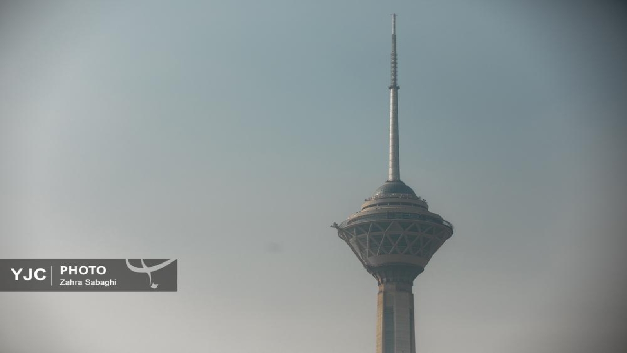 هوای تهران آلوده و در وضعیت نارنجی است