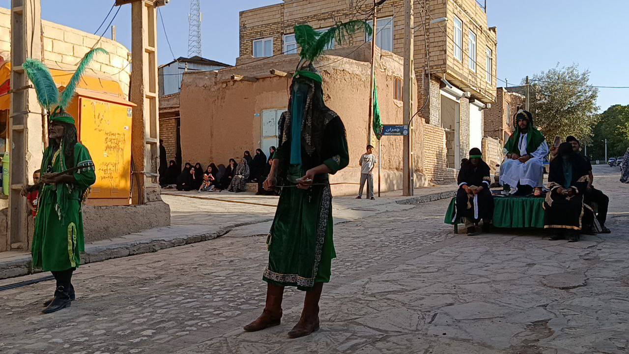 برگزاری مراسم تعزیه خوانی