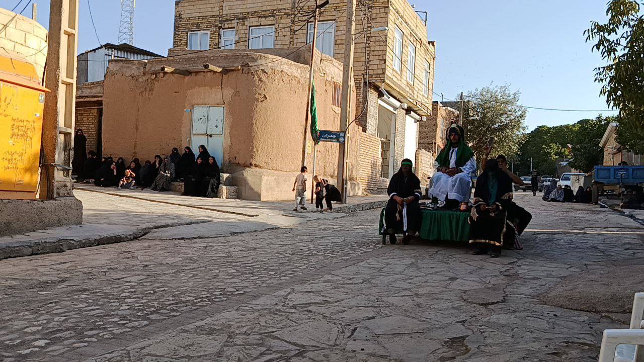 برگزاری مراسم تعزیه خوانی