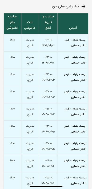 قطعی برق در قم رسماً سه ساعت شد