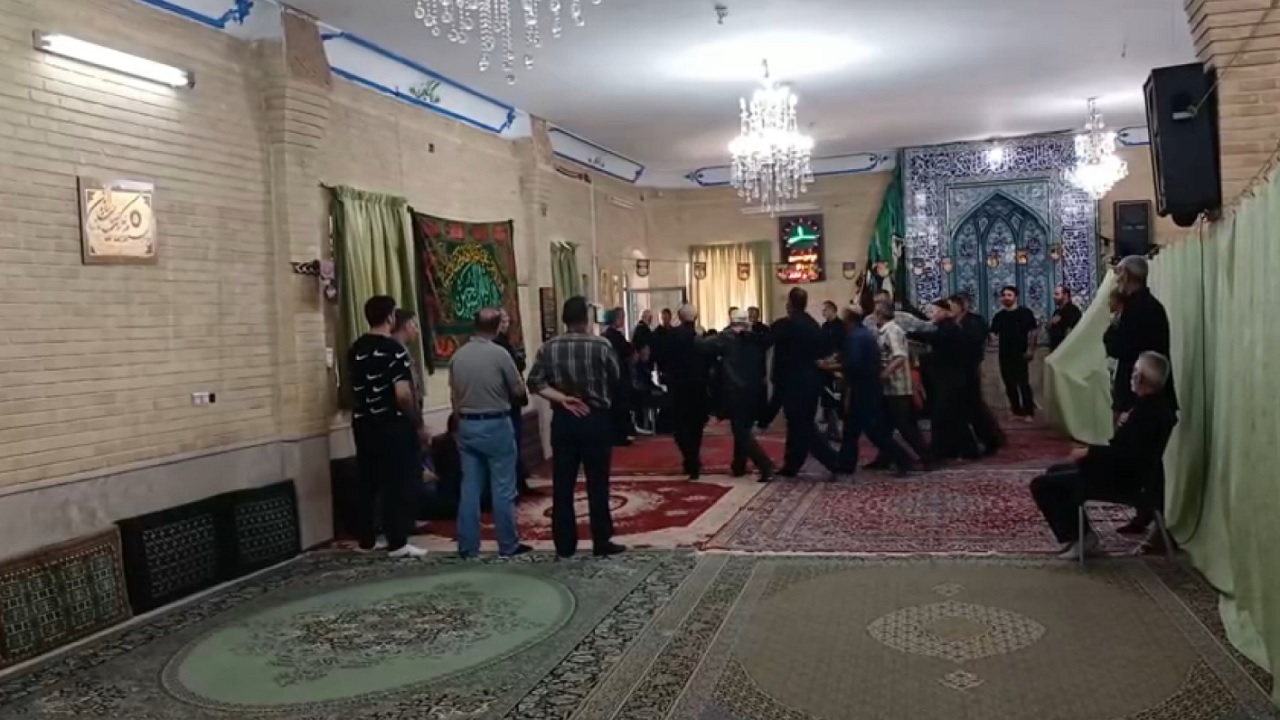 برگزاری مراسم ۲۸ صفر در روستای سفید در+ فیلم
