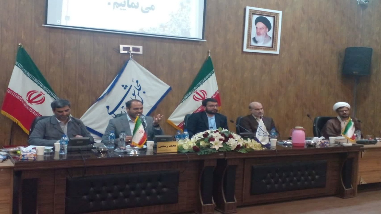 گرامیداشت هفته دولت در نیشابور با حضور جمعی از اصحاب رسانه + عکس