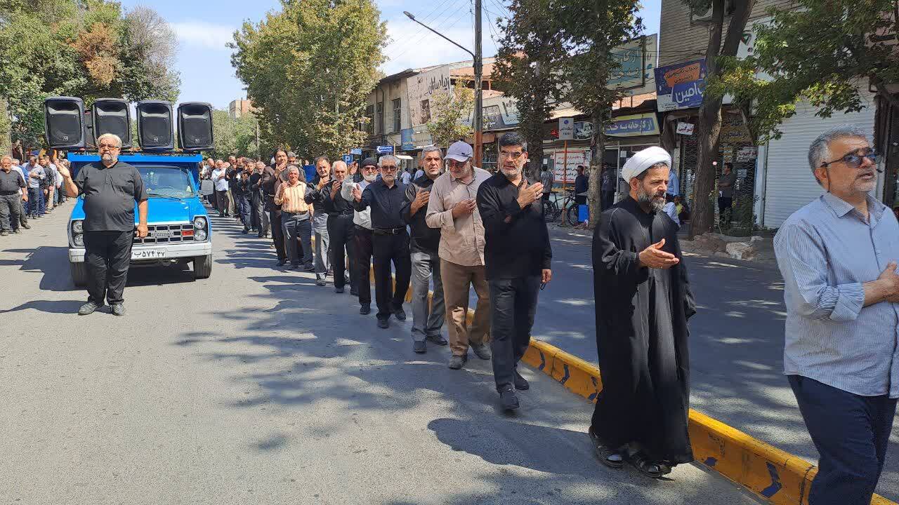 راه اندازی دسته عزاداران خیابانی شهادت امام حسن عسگری (ع) در خوی