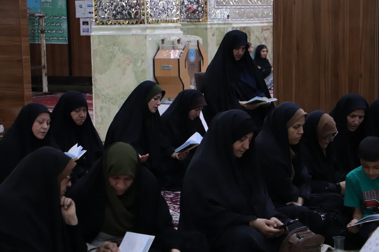 حال و هوای امامزاده بی بی سکینه در سالروز شهادت امام حسن عسکری(ع)