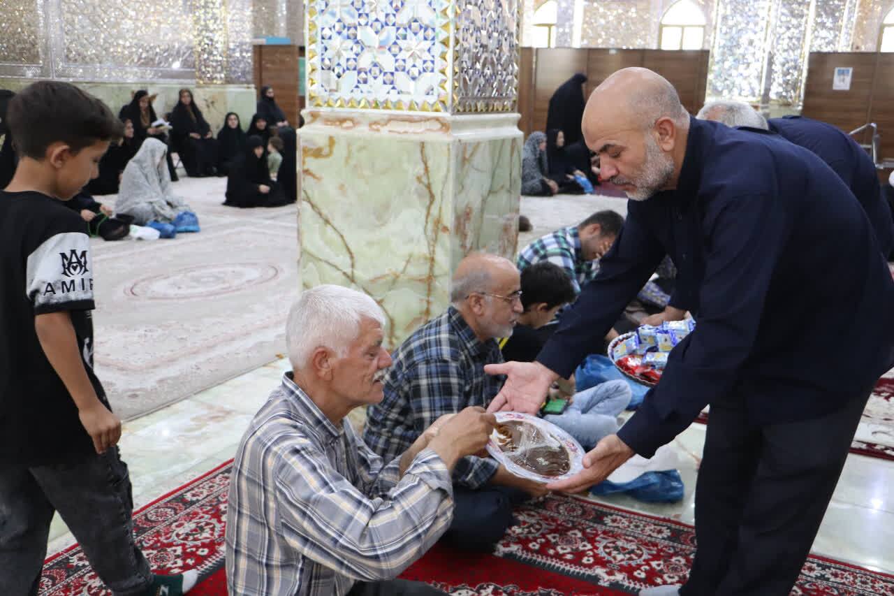 امامزاده امامزاده بی بی سکینه (س) خاتون صفادشت وماهدشت میزبان سوگواران امام حسن عسکری (ع) شد + عکس