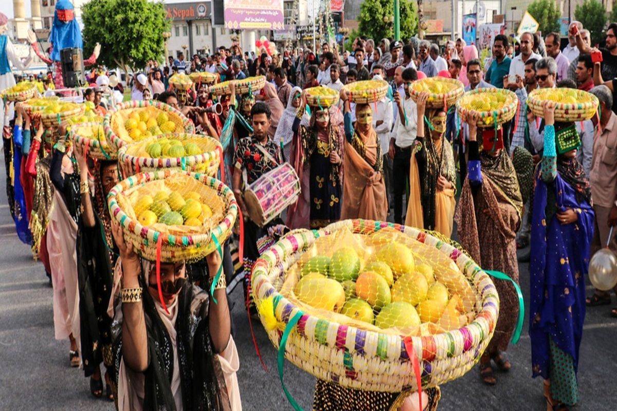 جشنواره انبه و یاسمین گل در میناب