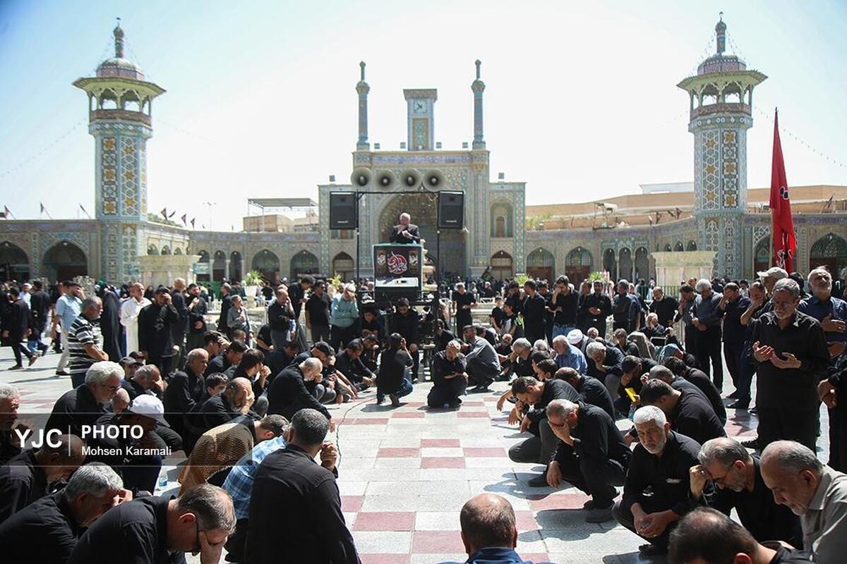 اقامه نماز طلب باران در قم