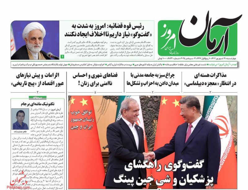 آرمان امروز