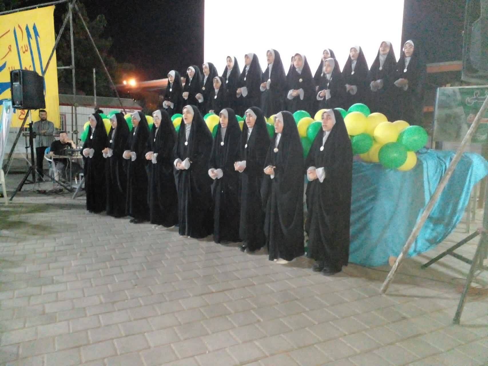 اجرای گروه سرود جشن آغاز امامت امام زمان(عج) در نیشابور اجرای گروه سرود جشن آغاز امامت امام زمان(عج) در نیشابور