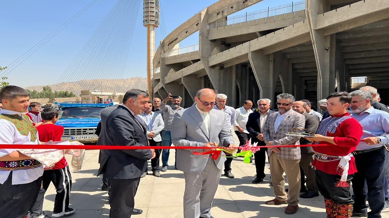 مراسم اعزام کاروان تجهیزات به ۱۹ خانه ورزش روستایی استان تهران برگزار شد