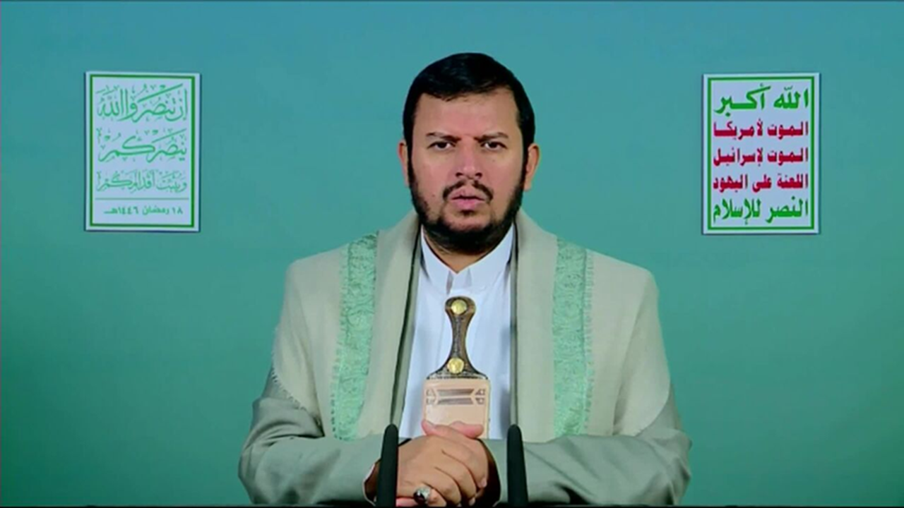 سید الحوثی: نقشه اسرائیل محدود به فلسطین نخواهد شد