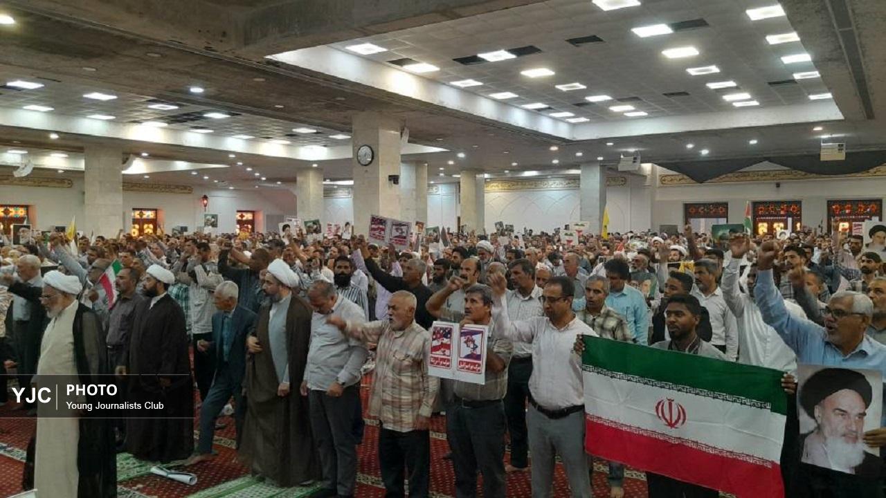 راهپیمایی جمعه‌های خشم و نصر در هرمزگان +عکس و فیلم