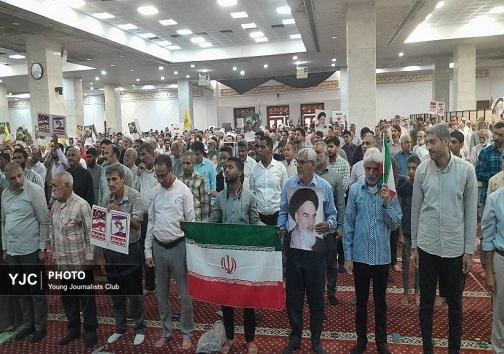 راهپیمایی جمعه&zwnj;های خشم و نصر در هرمزگان +عکس و فیلم