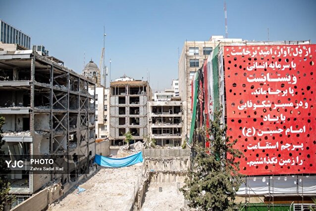 بازدید اصحاب رسانه از روند بازسازی مناطق آسیب دیده در جنگ ۱۲ روزه