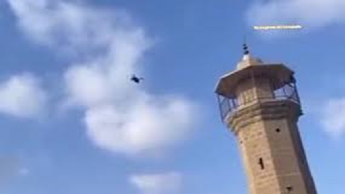بمباران باشگاه فوتبال مقابل چشم یوفا + فیلم