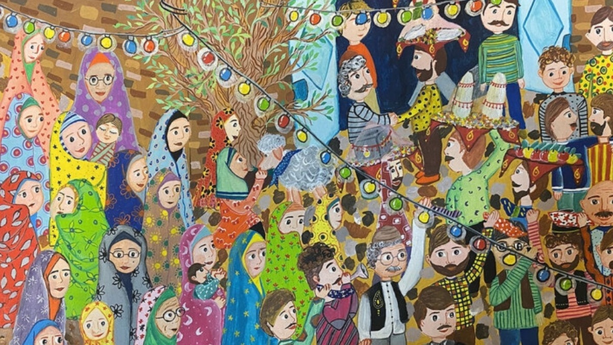 استاد نگارگری که رخ در نقاب خاک کشید + فیلم