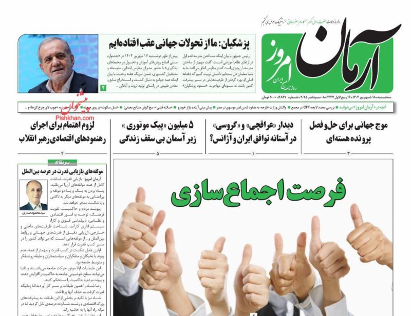 آرمان امروز