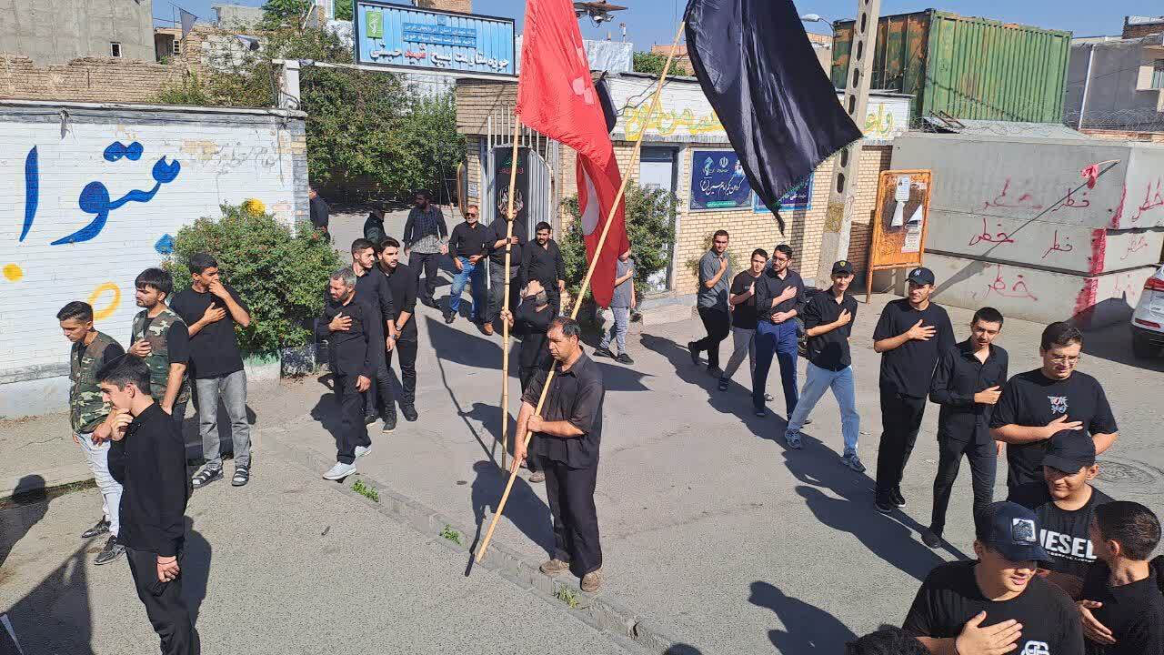 برگزاری دسته عزاداری