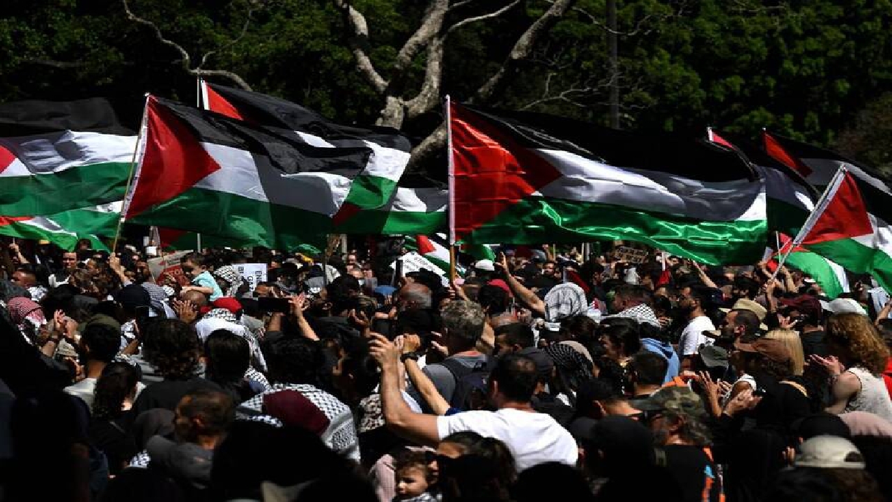استرالیا صحنه خیزش تاریخی حامیان فلسطین + فیلم