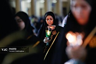مراسم شام غریبان شهادت امام رضا (ع) در حرم شاهچراغ (ع)