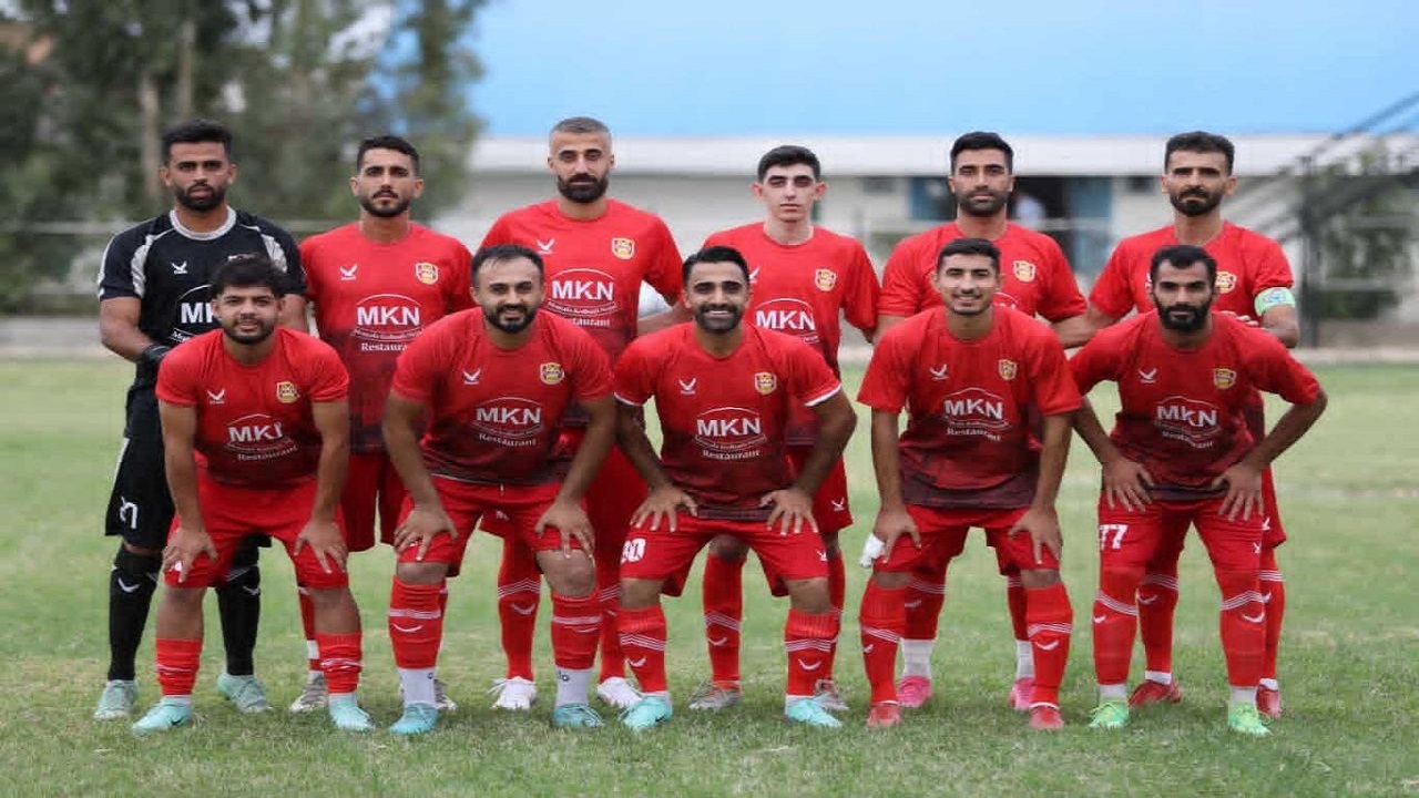 ام کی ان گلوگاه صدرنشین جدید لیگ برتر فوتبال مازندران‌