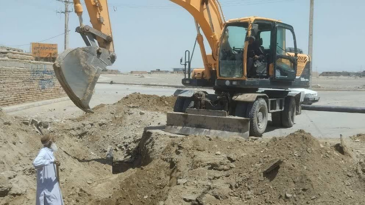 توزیع پایدار آب برای ۵۵۰ خانوار روستایی ایرانشهر