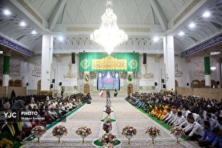 آیین خطبه خوانی خادمان حرم حضرت فاطمه معصومه(س)