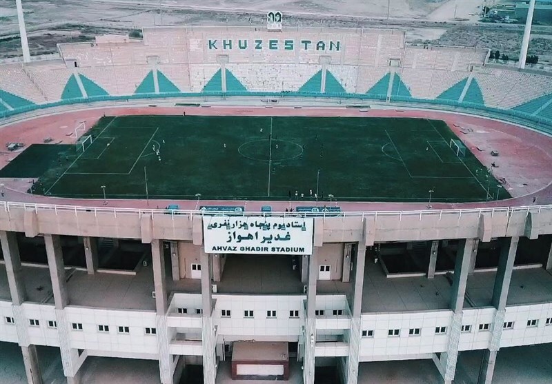 ورزشگاه غدیر در مسیر بازسازی کامل