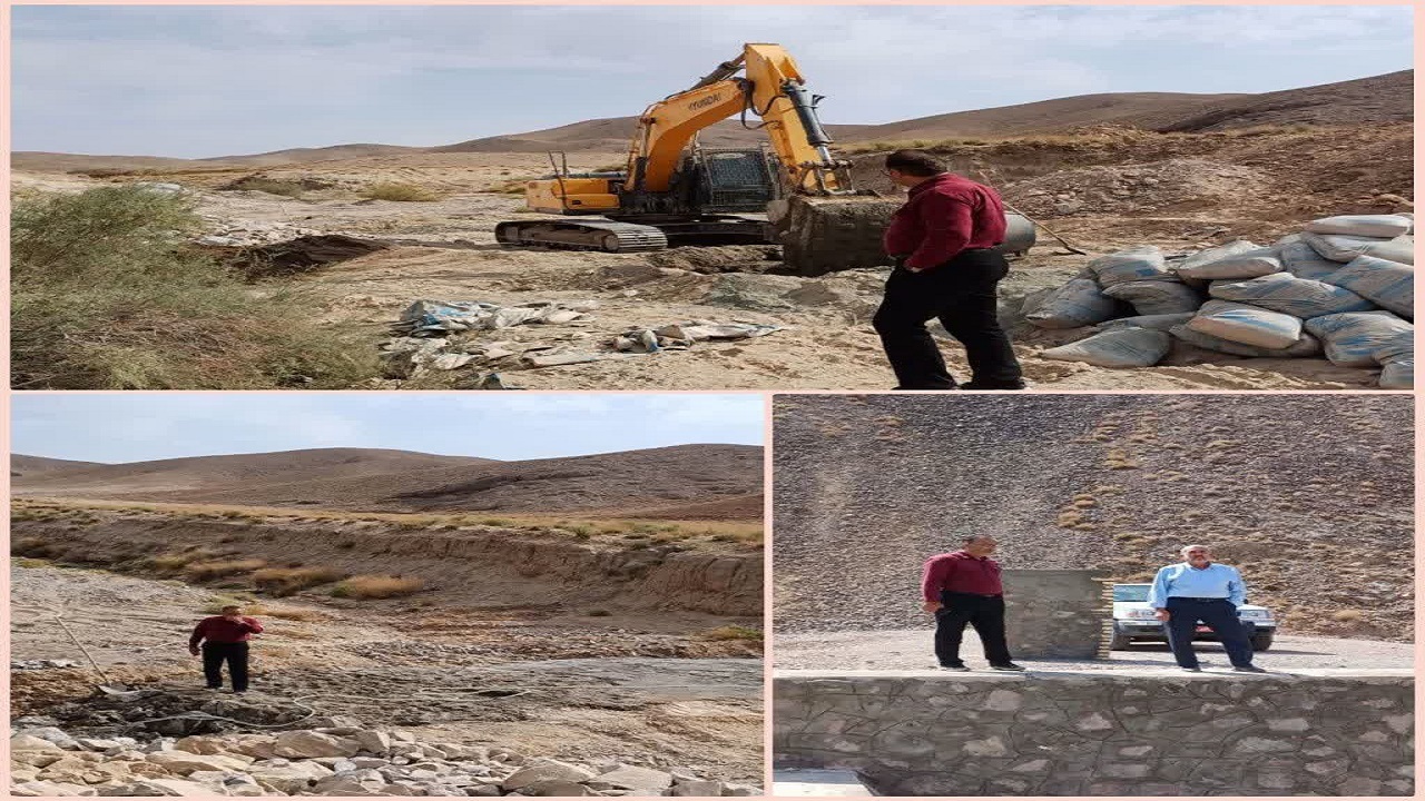 تحولی در منابع آبی روستای توت کری: اجرای پروژه آبخیزداری با اعتبار استانی