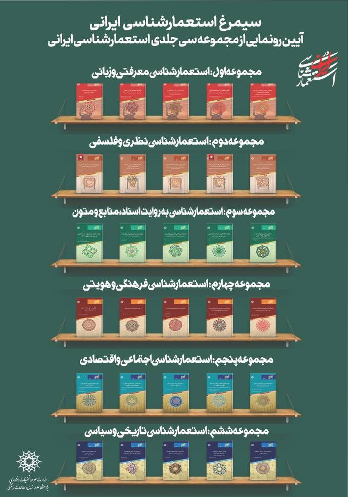 باشگاه خبرنگاران -رونمایی از مجموعه ۳۰ جلدی «استعمارشناسی ایرانی»