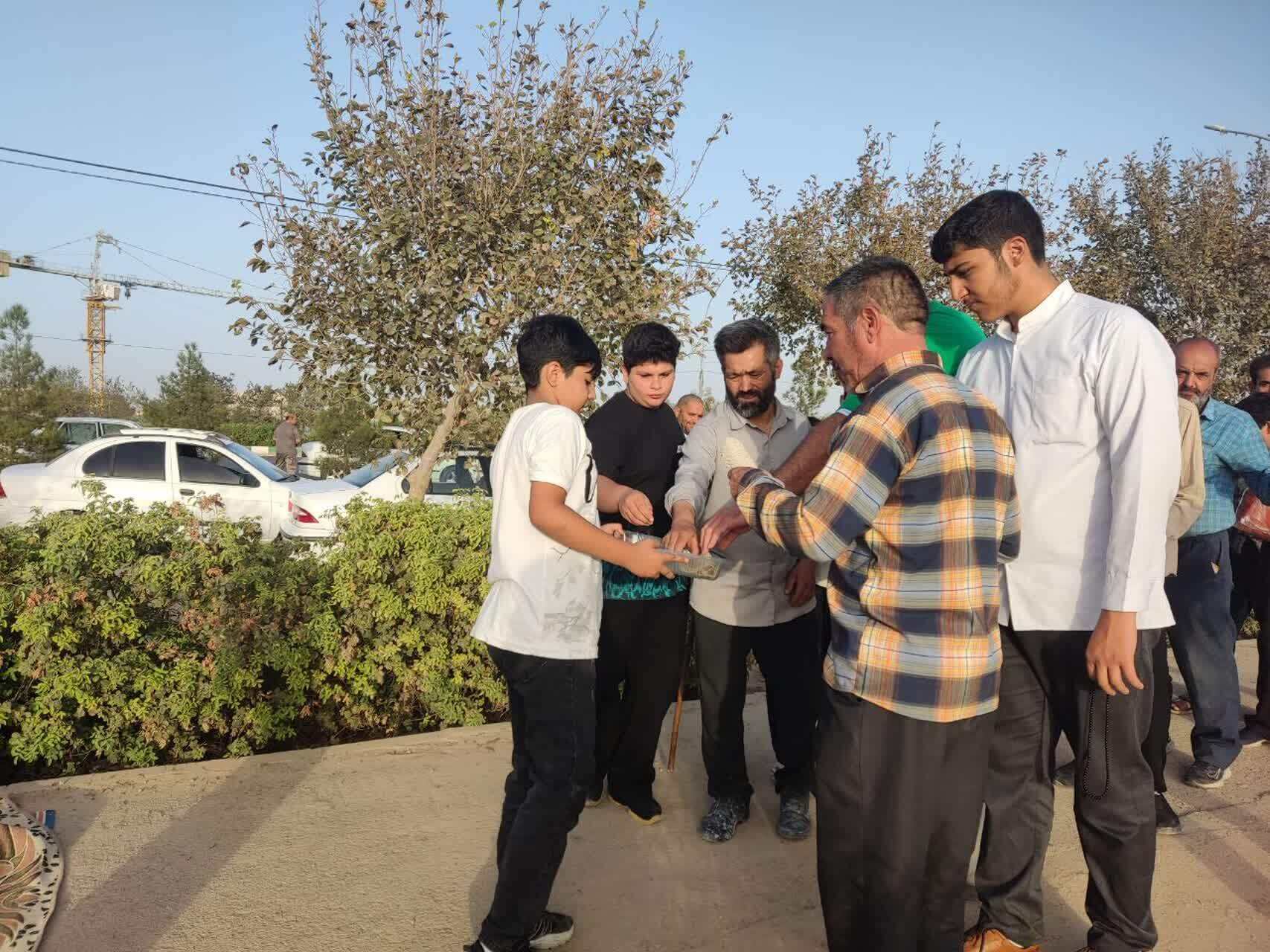 برپایی ایستگاه صلواتی